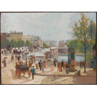 Gobelín Tapisserie Pont Neuf , Guillermot Gobelín Tapisserie Pont Neuf , Guillermot